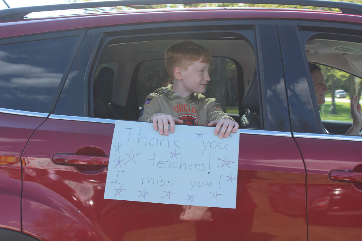 Thankful student